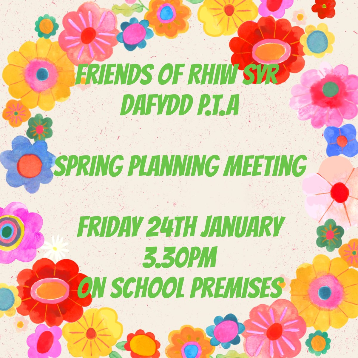 FriendsofRSDP's tweet image. Just a reminder for this Fridays PTA meeting,  everyone is welcome 😊