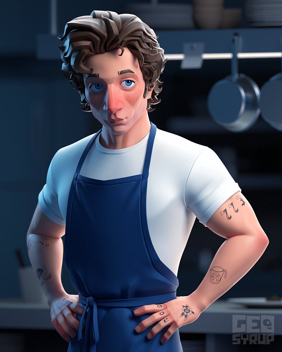 geosyrup3d's tweet image. Yes chef 👨‍🍳 #carmy #thebear #thebearfx #jeremyallenwhite