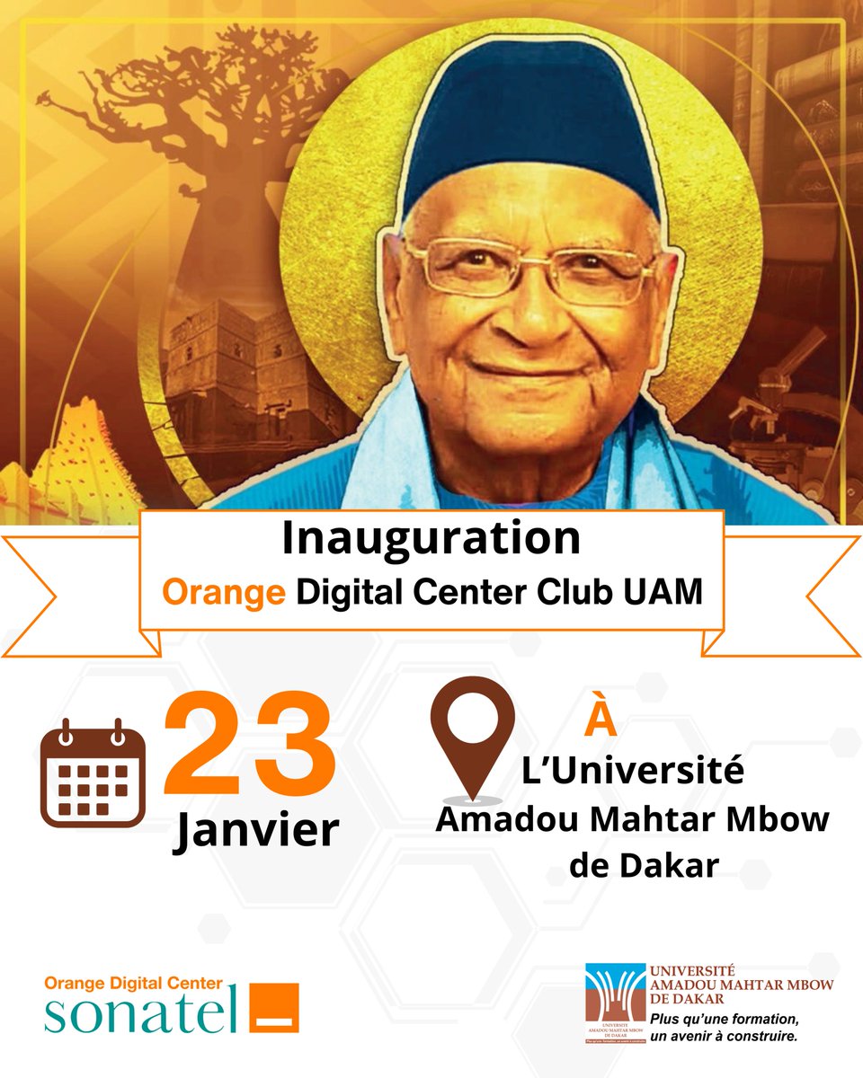 #XEW_XEW

Innovation au cœur des #OrangeDigitalCenter Clubs : des espaces high-tech pour former, innover et réussir. RDV demain à l'UAM pour inaugurer un nouveau ODC Club ! 

#ODCClubs
#AmalNjariñAskanWi
#OrangeDigitalCenter
