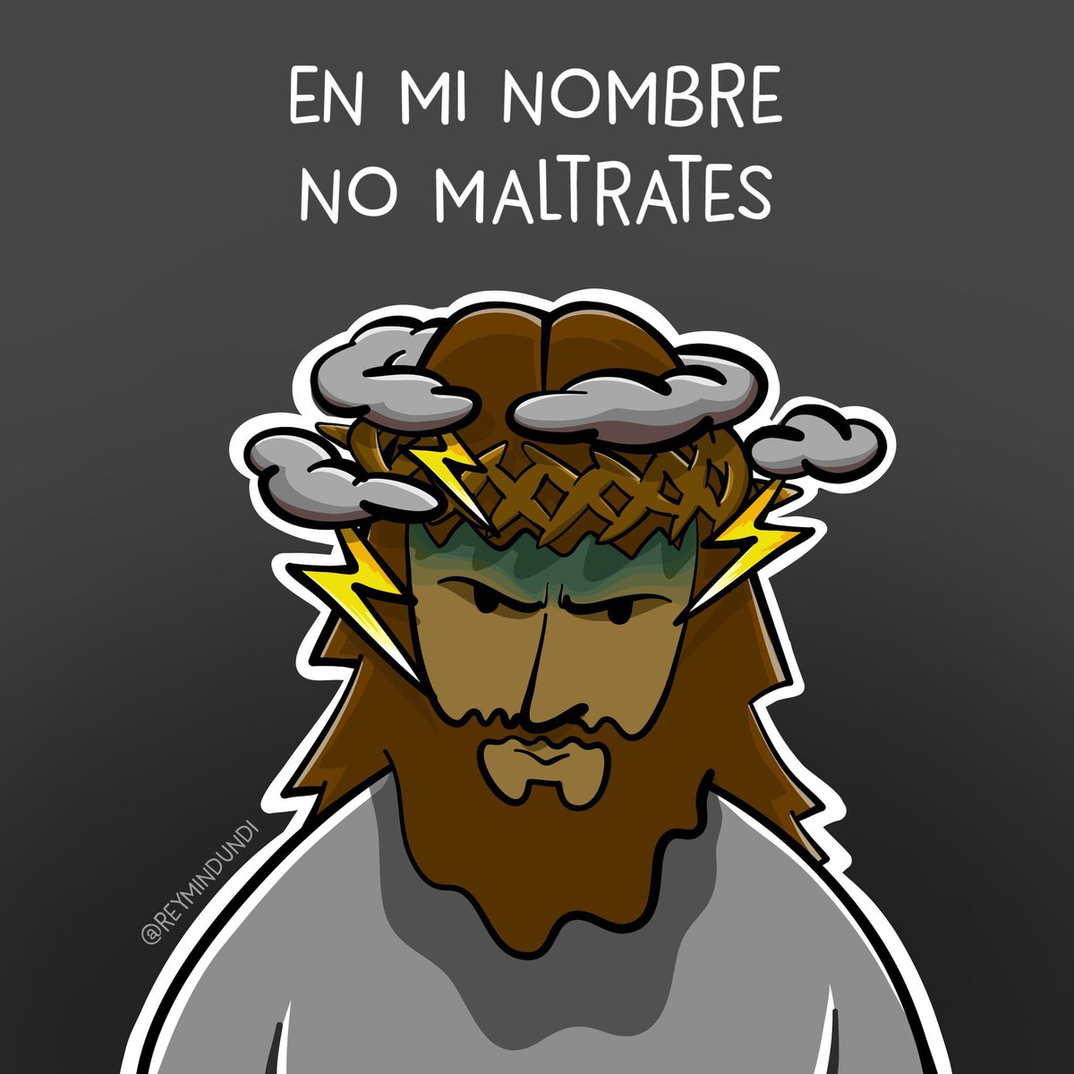ReyMindundi's tweet photo. No, no y no. En mi nombre no.
¿Cómo saber cuáles son las líneas rojas?
Todo aquello que pase por encima de la persona, que se anteponga su condición, su situación, su creencia, su género, su equivocación… Todo lo que atente a su dignidad no viene de mi.

#Mindundis #Evangelio https://t.co/z5DXx1fC7A