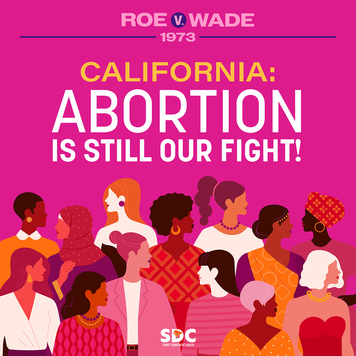CASenateDems's tweet image. #OTD in 1973, #SCOTUS decided #RoeVWade, ruling the U.S. Constitution protects a woman's right to an abortion. This ruling was overturned in June 2022, stripping a woman's right to choose &amp;amp; leaving it up to the states to decide. #CASenateDems continue to fight for women's rights!