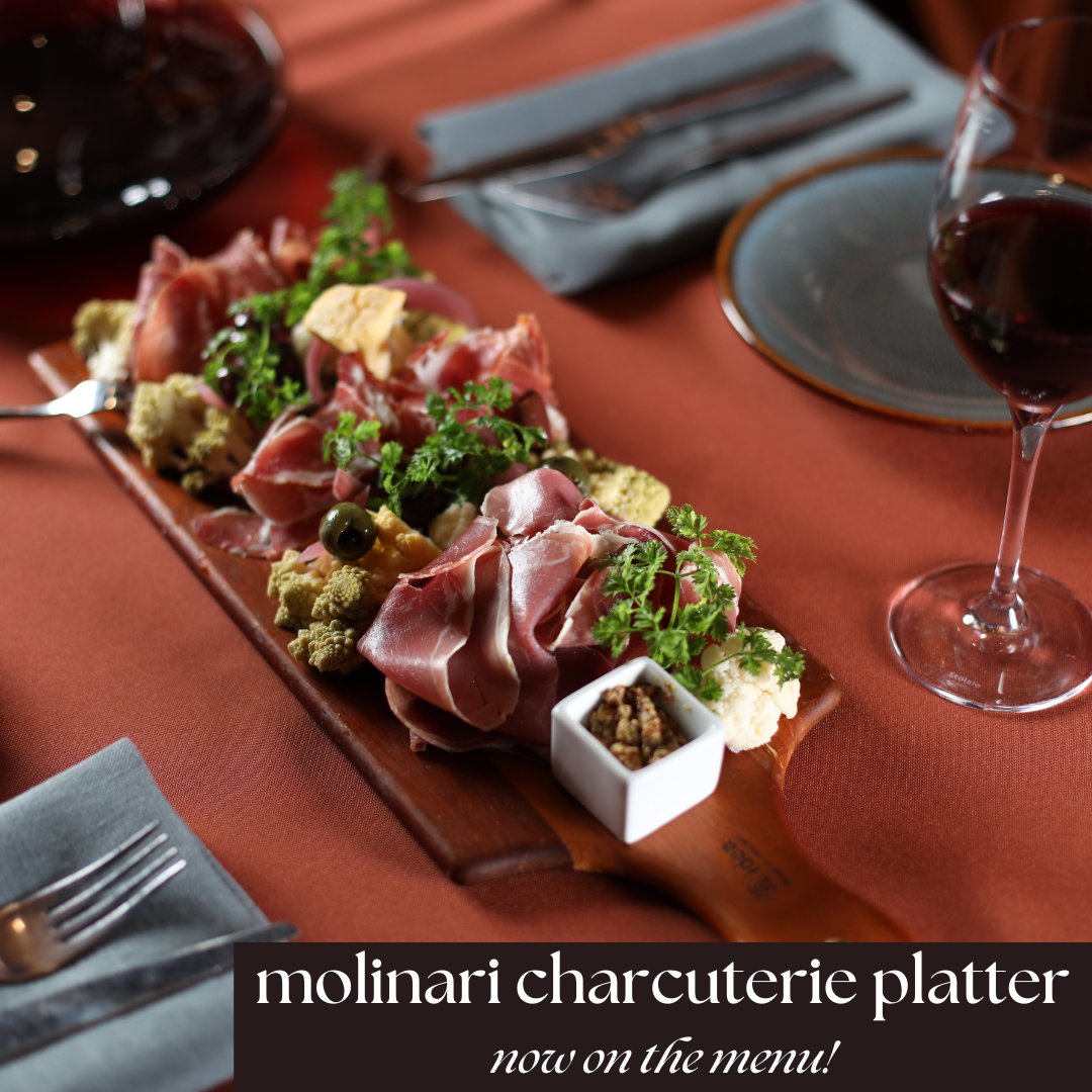 barrelroomsf's tweet photo. The barrel room's charcuterie platter features finocchiona, prosciutto, and pancetta from san francisco's own @molinaridelicatessen. The perfectly delicious way to #supportlocal! #Charcuterie #Foodie #SanFranciscoEats #SFEats #SFRestaurants #BarrelRoomSF #YumYum https://t.co/SFuPSp5G4l