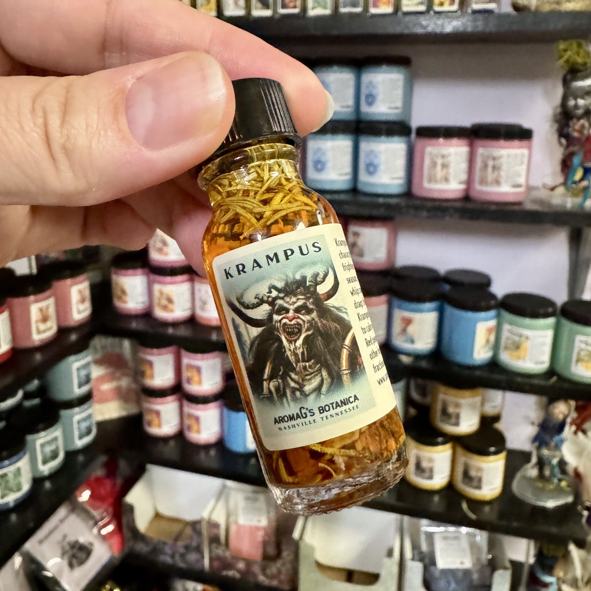 aromagregory's tweet image. Why wait for December? Channel Krampus energy whenever you need it—it’s protection and peace you can count on, no matter the season. 🖤

#KrampusVibes #MagicalTools #EnergyProtection #Krampus #Holidays #YearRound #MagicOils #WitchcraftSupplies #FolkMagic 🔮🎁