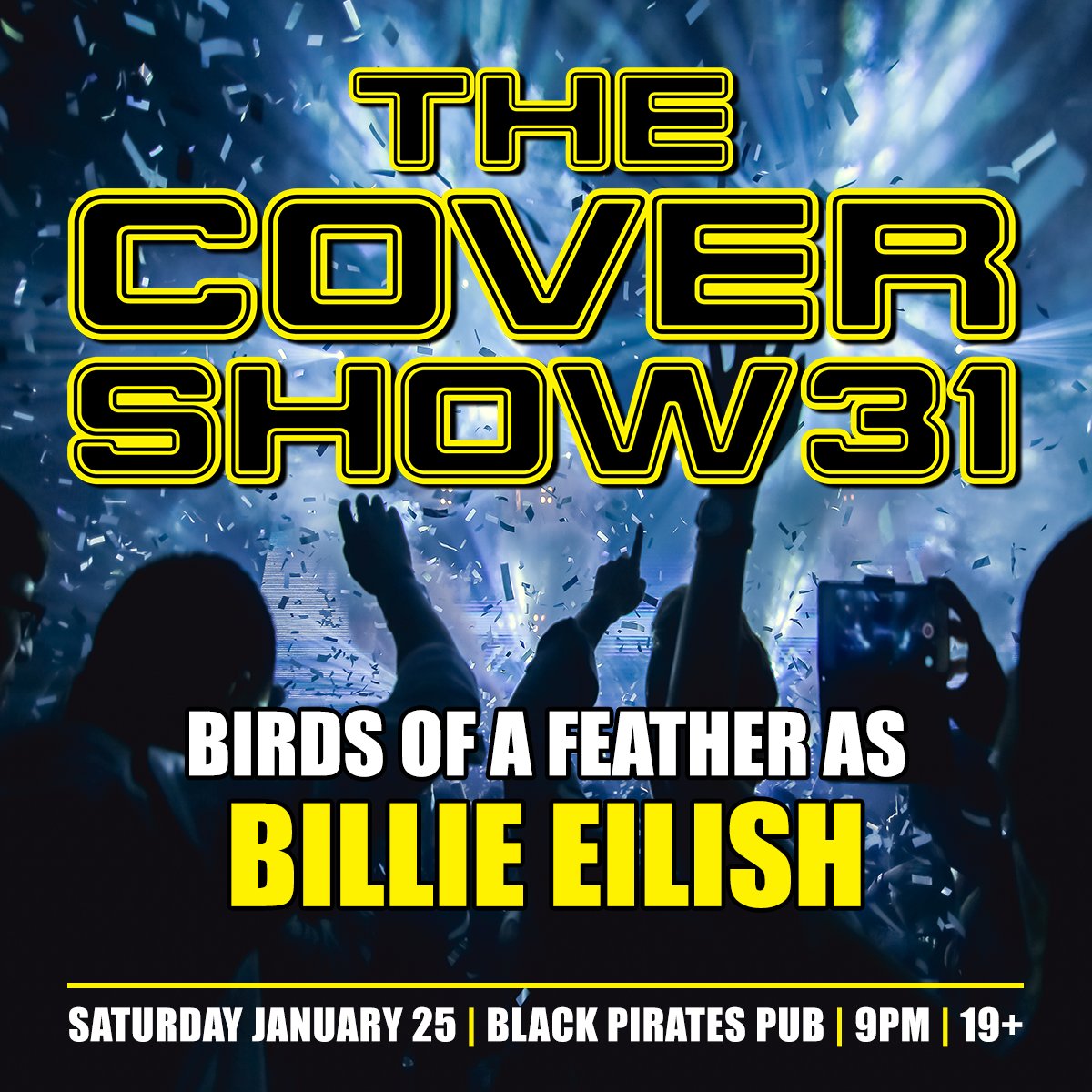 🎤 Birds of a Feather are bringing the vibes of Billie Eilish to The Cover Show 31! Fans of atmospheric tracks like "bad guy," "bury a friend," and "Ocean Eyes" will love this captivating tribute.

#thecovershow31 #tbshows #thunderbay