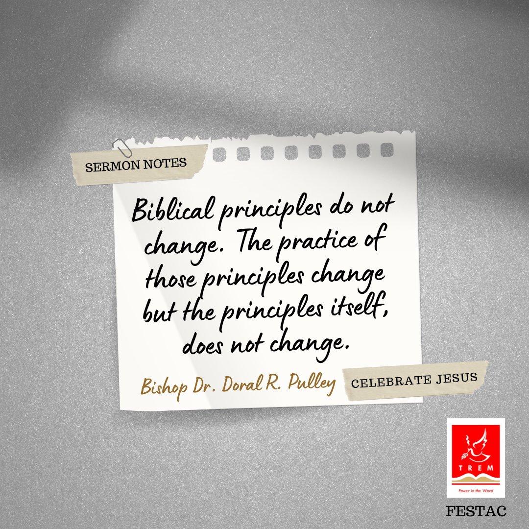 tremfestac's tweet image. #WednesdayWisdom with Bishop Dr. Pulley @DRPMinistries

Reflect on the #SermonNotes of #RestForYourSoul 🔥🔥🔥

#TREM #TREMFESTAC #Rest #January