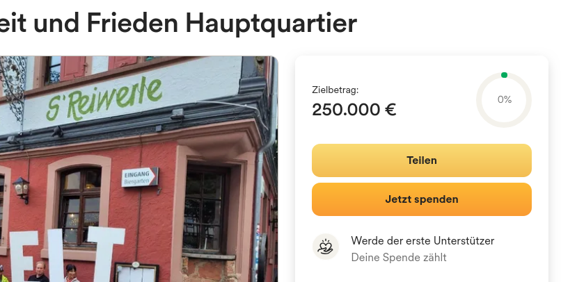 moderkopf16756's tweet photo. Fällt jemandem was auf?
Screenshot von heute, 22.01.25, 18.00 Uhr. Spendenkonto für #TobiasFink s #Reierle weist 0 € aus. https://t.co/jbzCcGGTP5