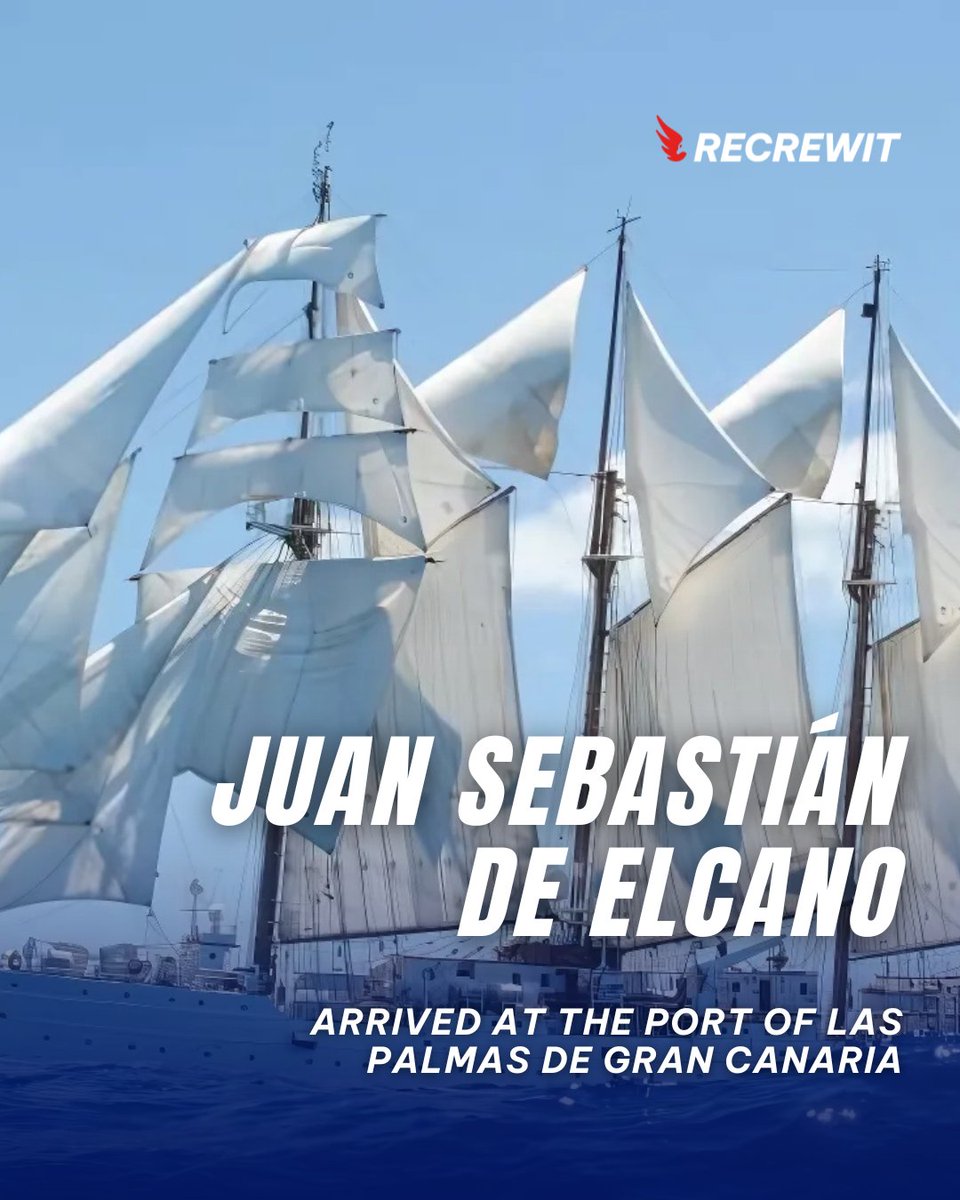 RECREWIT's tweet photo. #JuanSebastiandeElcano #NavalTraining #PrincessLeonor #GlobalVoyage https://t.co/arAZuzxzUk