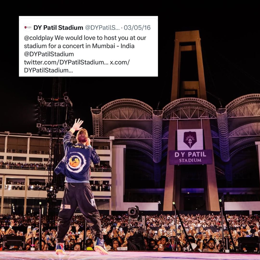 DY Patil Stadium tweet media