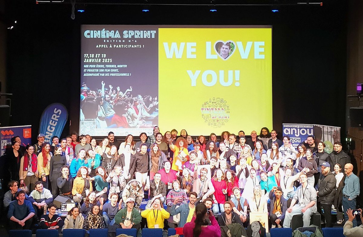 We_Forge's tweet photo. 🎬✨ 48h pour créer un film : retour sur le @CinemaSprint 2025 !
Pour la 6ᵉ année consécutive, WeForge Angers a eu le plaisir d'accueillir dans ses murs le Cinéma Sprint, un événement phare @PremiersPlans qui crée des étincelles cinématographiques !
#WeForge #PremiersPlans https://t.co/x5jRLt4J07