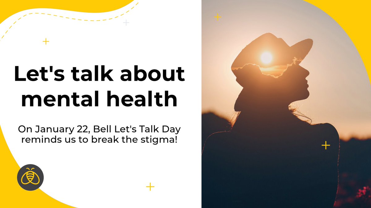 #BellLetsTalkDay reminds us to break the #MentalHealthStigma. On January 22, 2025, join the conversation by reflecting on how we can support mental well-being🧠
This year Bell will be matching all $5 donations!
hubs.ly/Q033ryDF0
#BellLetsTalk #MentalHealth
