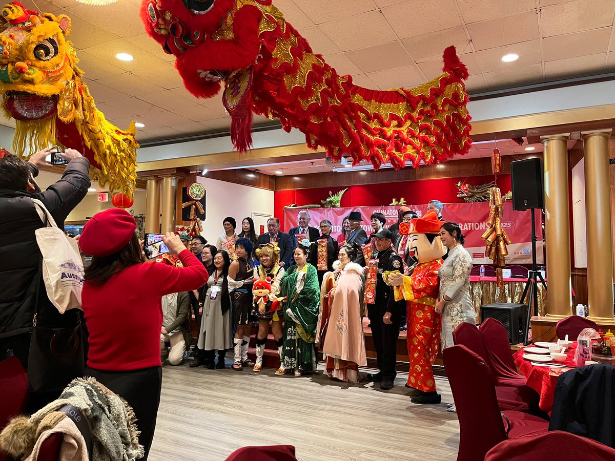 2025 Toronto Chinatown Lunar New Year 🧧 kicks off today!
It is the year of the Snake 🐍. This is the year for regeneration and transformation.  We look forward to a new and fresh start of 2025.
#community #toronto #ChineseNewYear2025 #chinatown