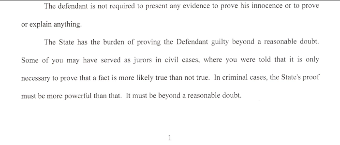 EmmyKay_S's tweet photo. To clear up some confusion about how defense said it was Odinist and now it is Ron Logan, it is not the responsibility of the defense to solve this case.  
It doesn't matter if they want to say Odinist today and tomorrow say Ron Logan.  The point is there is reasonable doubt and discrepancies in the State's investigation and case and the state has the burden of proving Richard Allen is guilty beyond a reasonable doubt, which they have failed to do.  

The case doesn't need to be solved in order to vacate his conviction, Richard Allen is factually innocent and every piece of evidence that has been presented, proves that.  #FreeRickAllen