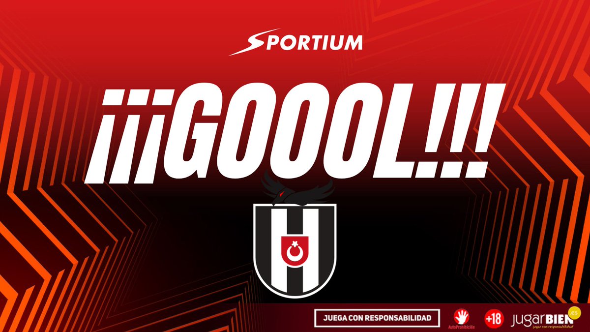 sportium's tweet photo. ¡GOOOL DEL BESIKTAS!
Gol de Rafa Silva. Minuto 77.
#Besiktas 3 - 1 #Athletic
⚽️Muy cómodo el conjunto local que pone el tercero en el marcador. ¿Es la sentencia?
👉𝟏𝟏€ 𝐠𝐫𝐚𝐭𝐢𝐬 𝐞𝐧 https://t.co/cMCuiJdzxv
#UEL #BESATH https://t.co/428rvdRaBO