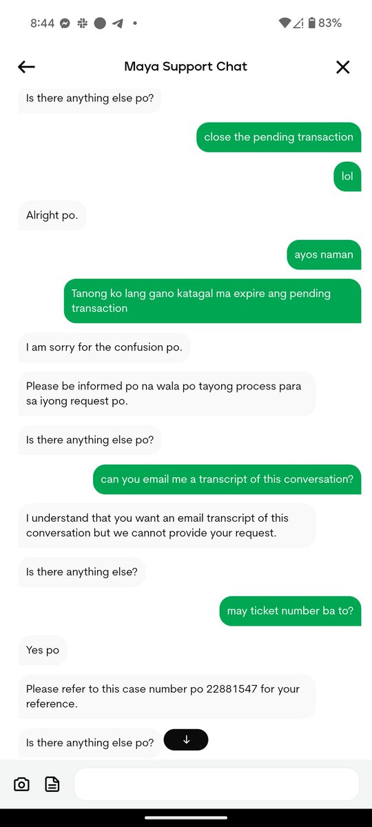 janmarkisdead's tweet image. .@mayaofficialph totoo ba Sabi Ng agent nyo na pag Pending Ang charge sa credit card, Kasi cancelled Ang order sa merchant side eh never nang mairerefund?

Need I dispute? Eh never charged, pending to expire and credit back. 

Tama ba Sabi nya? Hahhaa ayos Pala kung ganon