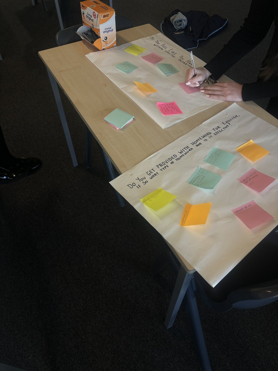 S6 Learning Ambassadors✨ Some s6 pupils have been working hard over the last few weeks at becoming learning ambassadors for the school! Today we worked with s5 pupils and gathered information regarding their learning #valleyvalues #cvhs #learning