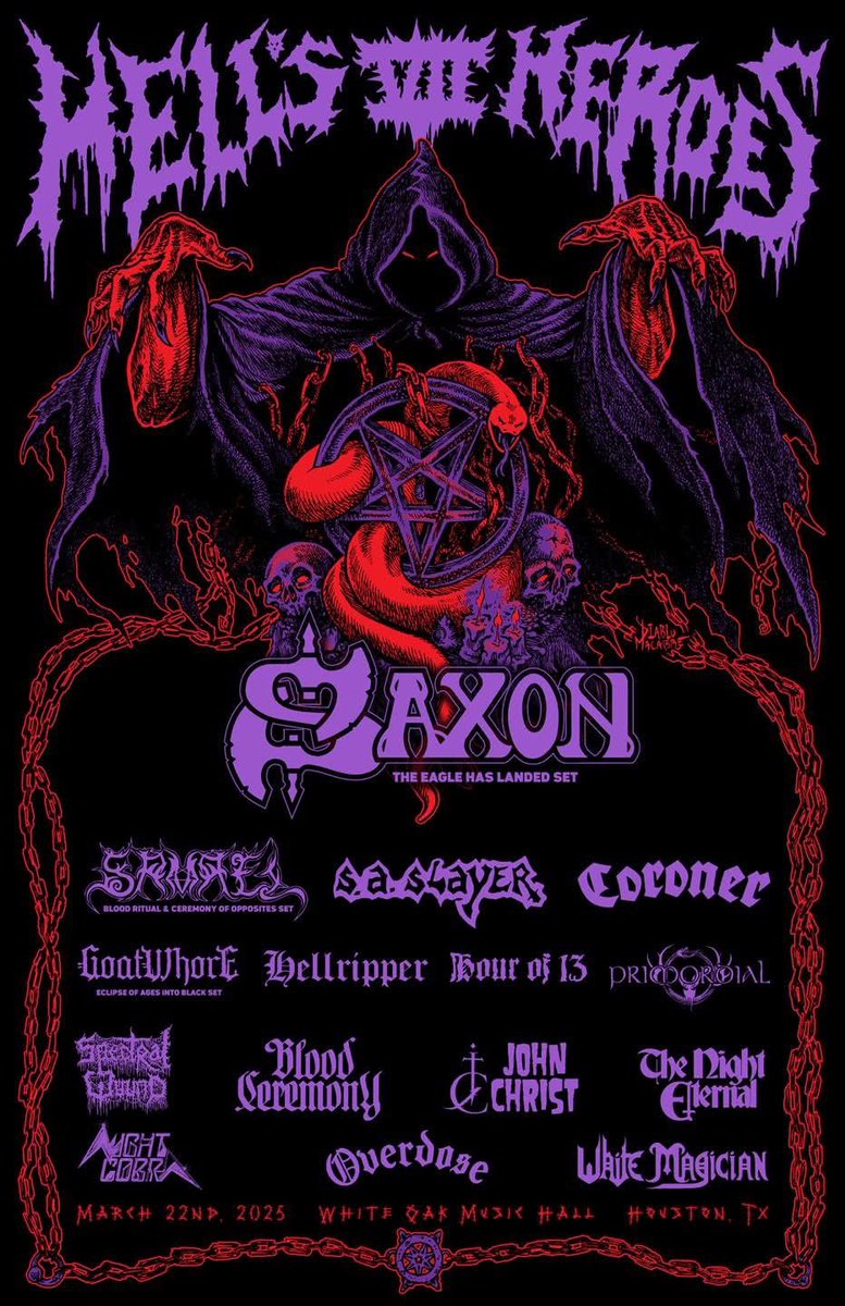 2 months until <a href="/Goatwhore_NOLA/">Goatwhore</a>’s special set of ‘Eclipse of Ages into Black’ at Hell’s Heroes VII with <a href="/SaxonOfficial/">Saxon</a>, <a href="/SAMAELOfficial/">S A M A E L</a> &amp; more!