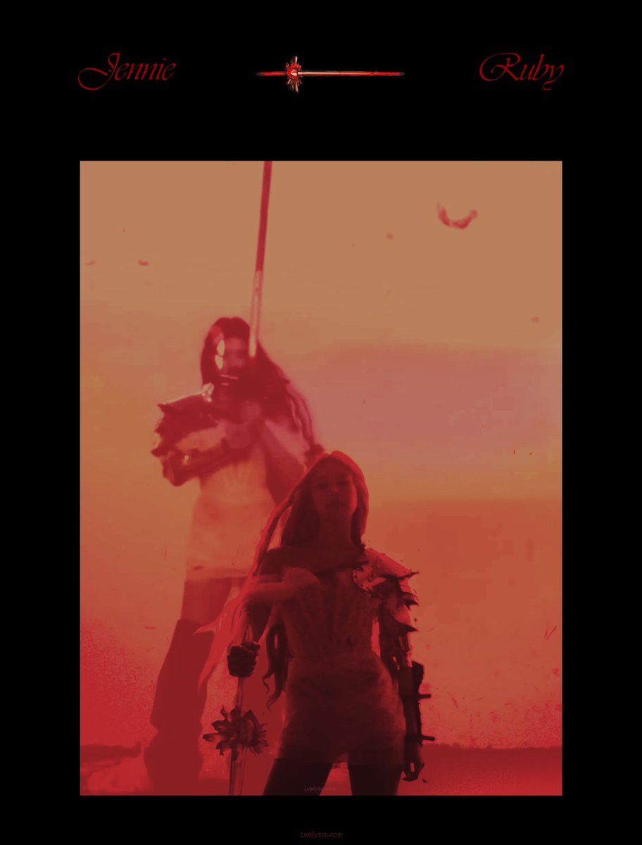 RUBY 🗡️ 

by #JENNIE

#Ruby #JENNIEISCOMING #Poster