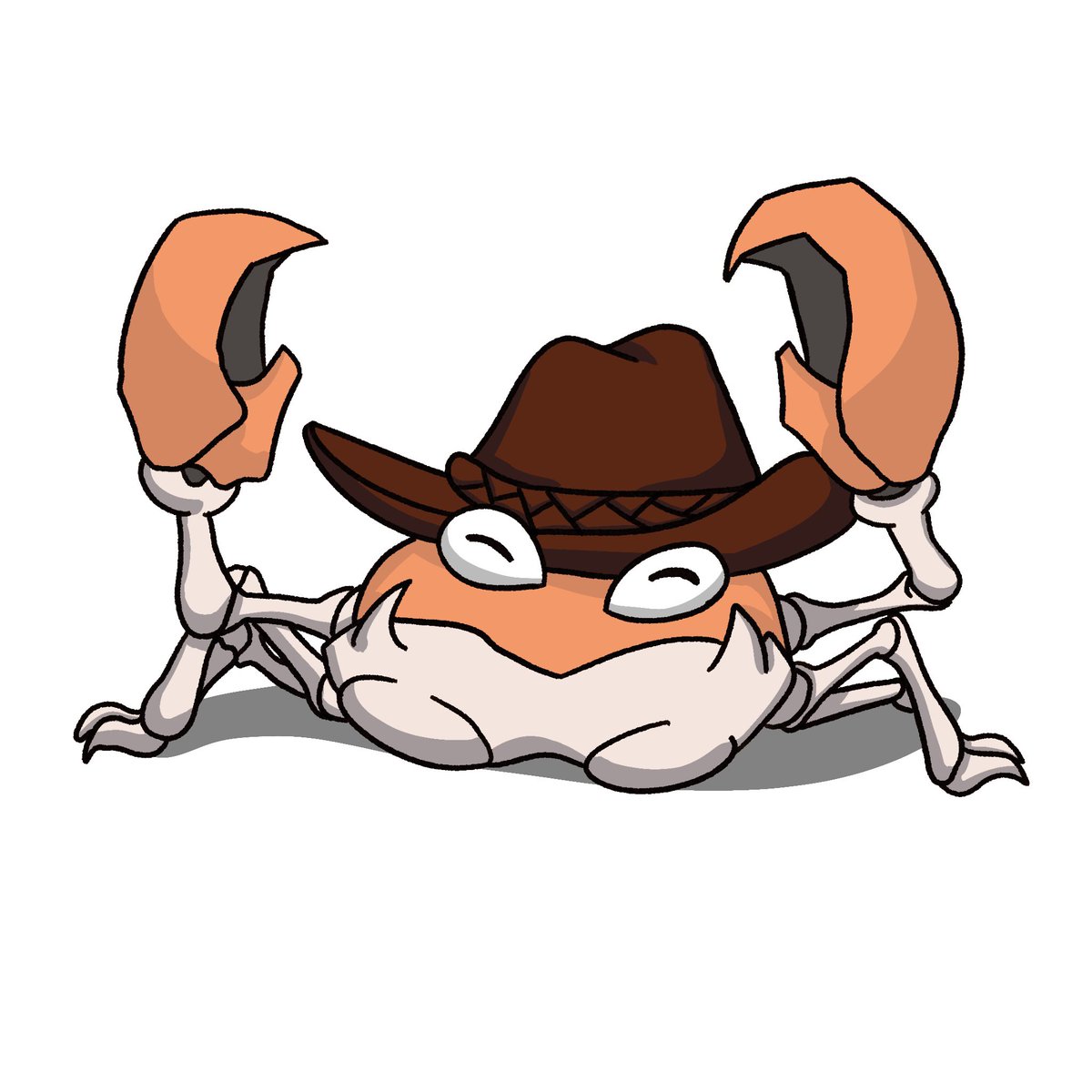 Rulini's tweet photo. Kuki Kuki Kabby vaquero 🦀🤠

#vaquero #cowboy #funny #pokemon #krabby #procreate #cute #tierno #poke #gen #drawing #digitalart #digital #dibujo #crab #dibujo https://t.co/FrGgyJMl9H