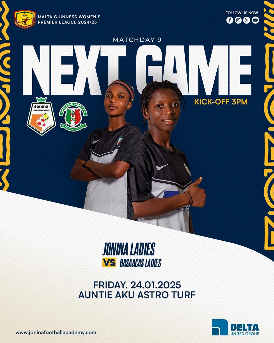 JoninaFc's tweet photo. We return home 🏟️ for the first time in 2025 🥰

UP NEXT: We host @HasaacasLadies on Friday afternoon 🔜

#wearespecial
#deltaunitedgroup https://t.co/Bw0wEEA1PE