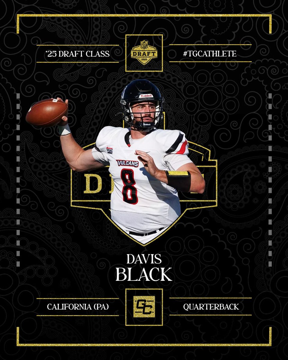 It’s Official ✍️ <a href="/DavisBlack21/">Davis Black</a> has joined our 2025 NFL Draft Class. Welcome to the Crew!
 
#TGCathlete #TheGridironCrew #NFL #NFLDraft