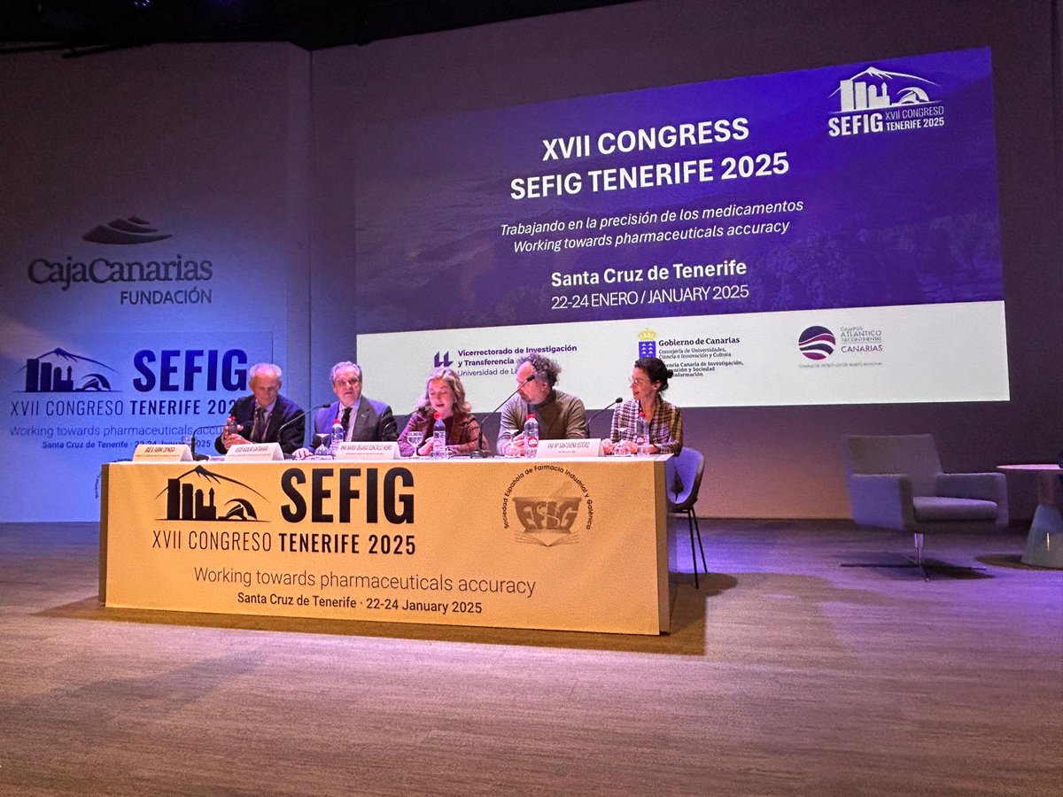 Consejo General Colegios Farmacéuticos (@farmaceuticos_) on Twitter photo 🗞 El <a href="/PresidenteCGCOF/">Jesús Aguilar</a>, Jesús Aguilar, reafirma en el #SEFIGTenerife2025 el compromiso de la #ProfesiónFarmacéutica para liderar el avance en el desarrollo de medicamentos de precisión.
🗨 “Además de ser un reto constante, constituye uno de los pilares esenciales de nuestra 🗞 El <a href="/PresidenteCGCOF/">Jesús Aguilar</a>, Jesús Aguilar, reafirma en el #SEFIGTenerife2025 el compromiso de la #ProfesiónFarmacéutica para liderar el avance en el desarrollo de medicamentos de precisión.
🗨 “Además de ser un reto constante, constituye uno de los pilares esenciales de nuestra