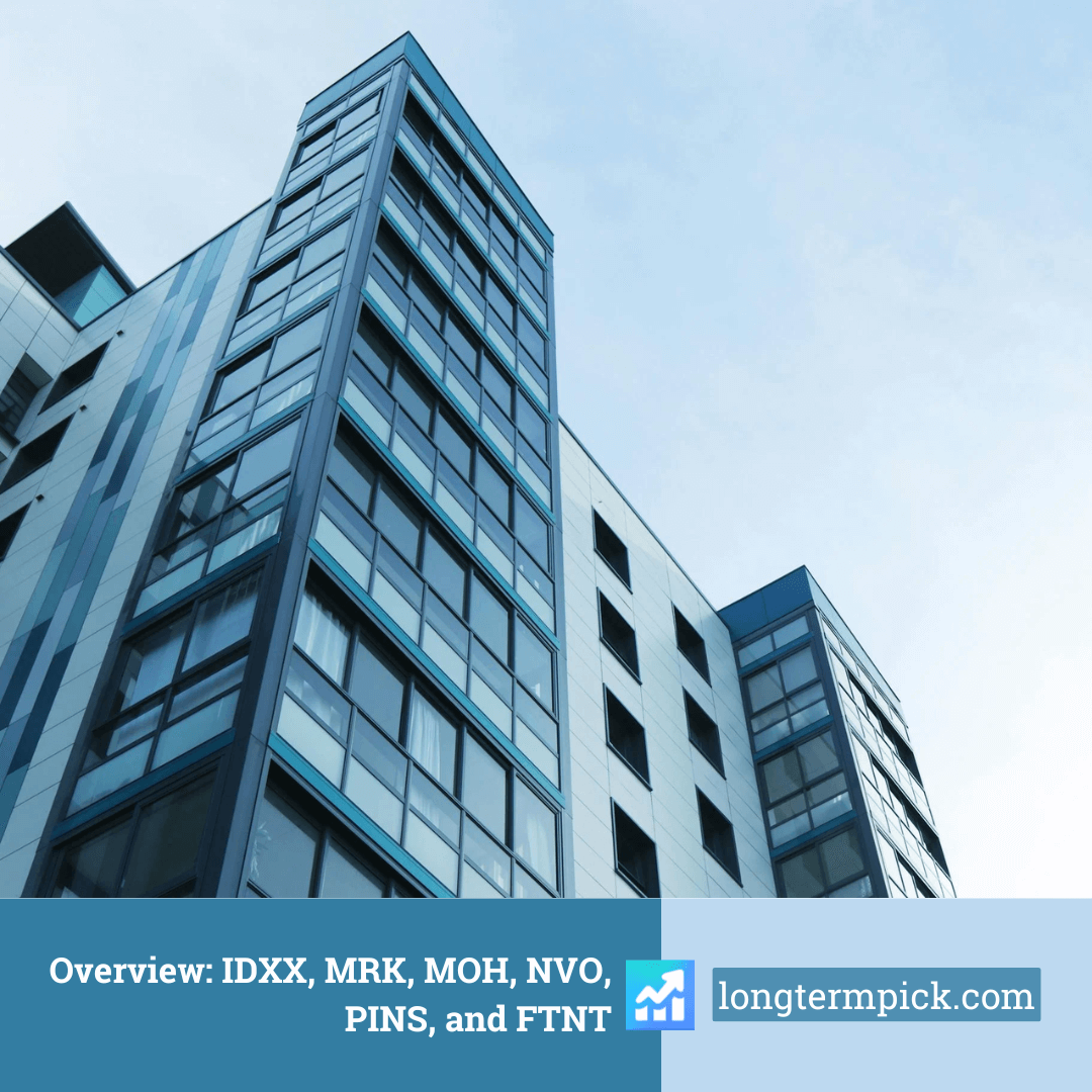 long_term_pick's tweet photo. Overview: $IDXX, $MRK, $MOH, $NVO, $PINS, and $FTNT
A summary of the most significant #news and #events from the past six months for the second group of companies.
» https://t.co/4LaKJTcYJe
#LTPAnalysis https://t.co/VM4FKIhpjr