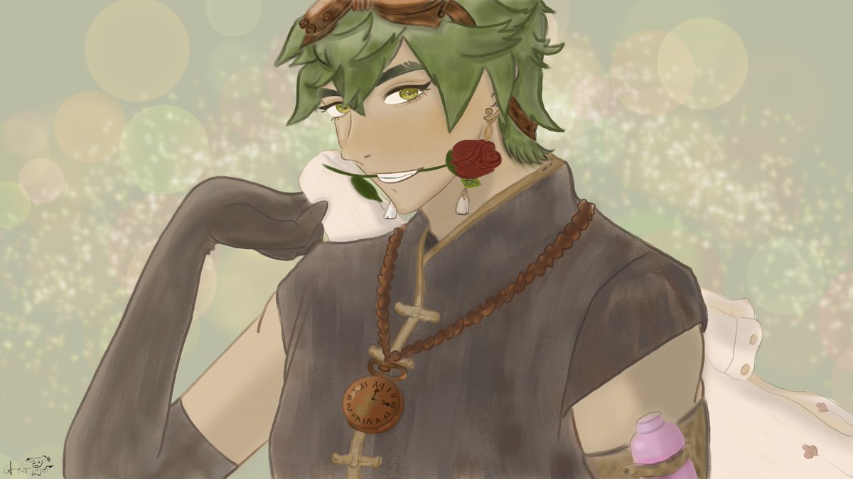 Thank you Ann for the art of the my new OC! I can't tag her because she doesn't have an account but she COOKED 
ko-fi.com/annikyuu