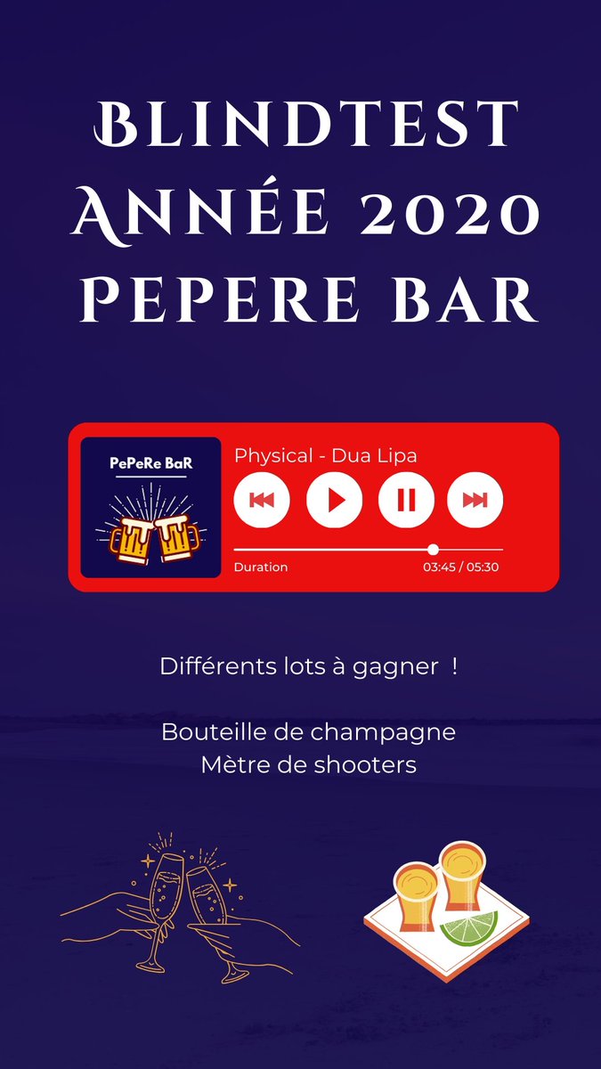 JennyShibaaa's tweet photo. Salut twitter !

Prêt à vous faire laminer par les sons de la décennie qui vous a vu grandir (ou plutôt stagner musicalement) ? 

Le pépère bar vous lance un défi :  

LE BLINDTEST ANNÉE 2020 ! Qui osera relever le défi pour reconnaître un maximum de tubes ? https://t.co/h7N4IwaEHF