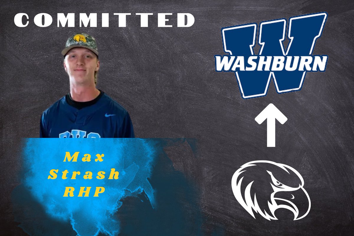 Rock Valley College Baseball (@goldeneaglebsbl) on Twitter photo Another arm off the board! Congrats to <a href="/MaxStrash/">Max Strash</a> on his commitment to further his academic and baseball career to <a href="/IchabodBSB/">Washburn Baseball</a> ! Another arm off the board! Congrats to <a href="/MaxStrash/">Max Strash</a> on his commitment to further his academic and baseball career to <a href="/IchabodBSB/">Washburn Baseball</a> !