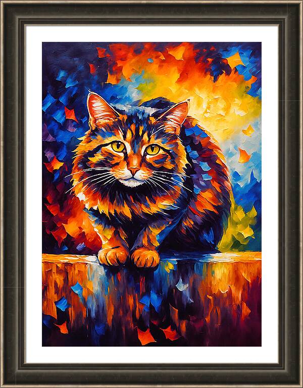 nicko_prints's tweet photo. 🐱 Colorful Cat Sitting on the Fence 🐱

💛 https://t.co/1f9ARCLBG5 💛

#colorfulcat #cat #whimsicalart #cuteart #animalart #catart  #art #contemporaryart #artforsale #artist #painting #wallart #fineart #interiordesign  #buyintoart #ayearforart #buyart  #funart #playfulart https://t.co/sIFzaaT0Wt