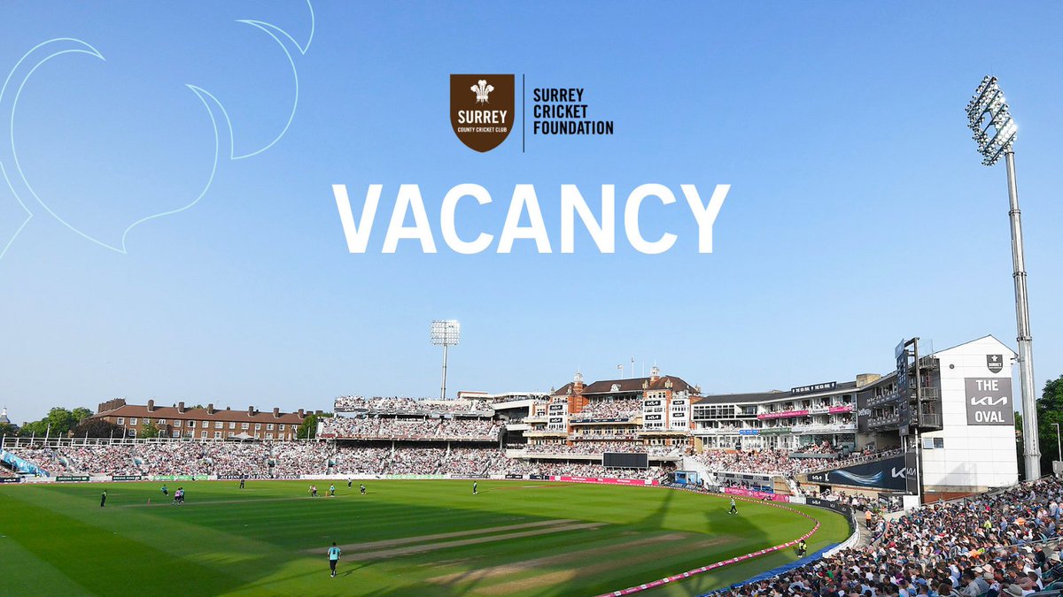 🚨 We're currently seeking a passionate &amp; driven Club Support Officer to join our team. 

You will play a crucial part in growing recreational cricket across Surrey, particularly in south London. 

💻 Apply online: apply.workable.com/surrey-cricket…
#CricketJobs #SurreyCricketFoundation
