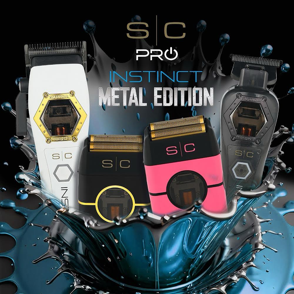 New Arrivals + Back In-Stock Best-Sellers from #StylecraftPro 🤌😮‍💨 The StyleCraft Metal Instinct Clipper, Trimmer + Foil Shaver (Available in Black and Pink!) is available to cop RIGHT NOW at C&amp;S. 📦 — Don’t miss out, these move fast 💨