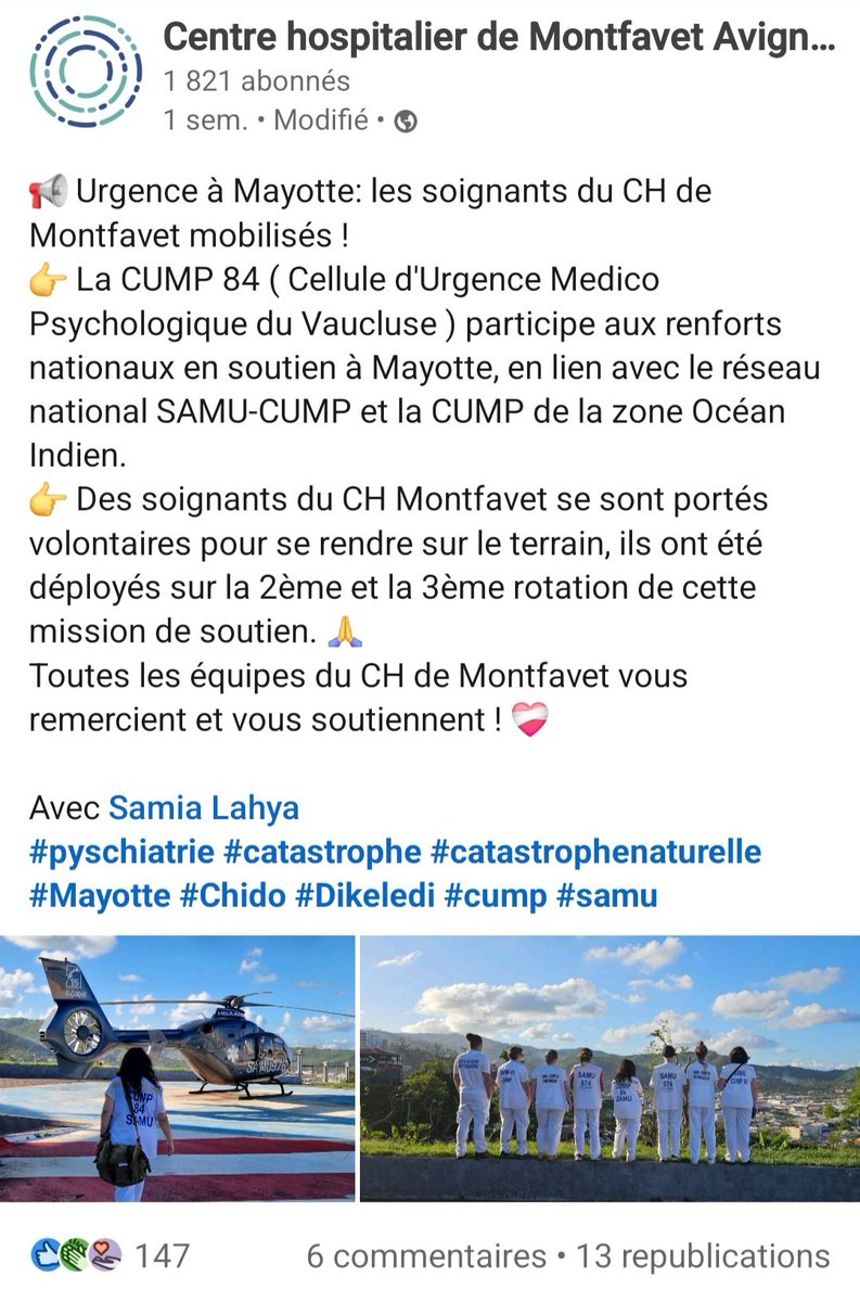 #Mayotte #Chido #Dikeledi #CUMP #solidaires