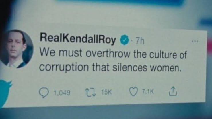 mrswamsbsgans's tweet photo. kendall roy i’m so sorry i didn’t appreciate your performative wokism before https://t.co/qqizuJXDQU