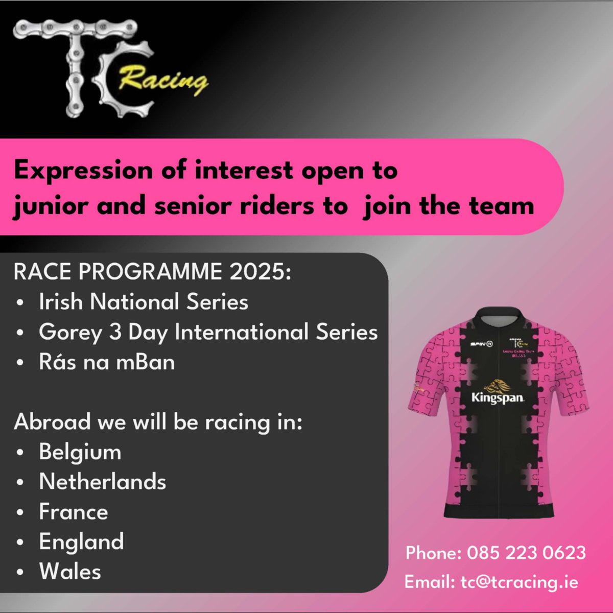 Calling any girls or women that wish to step up to the next level.