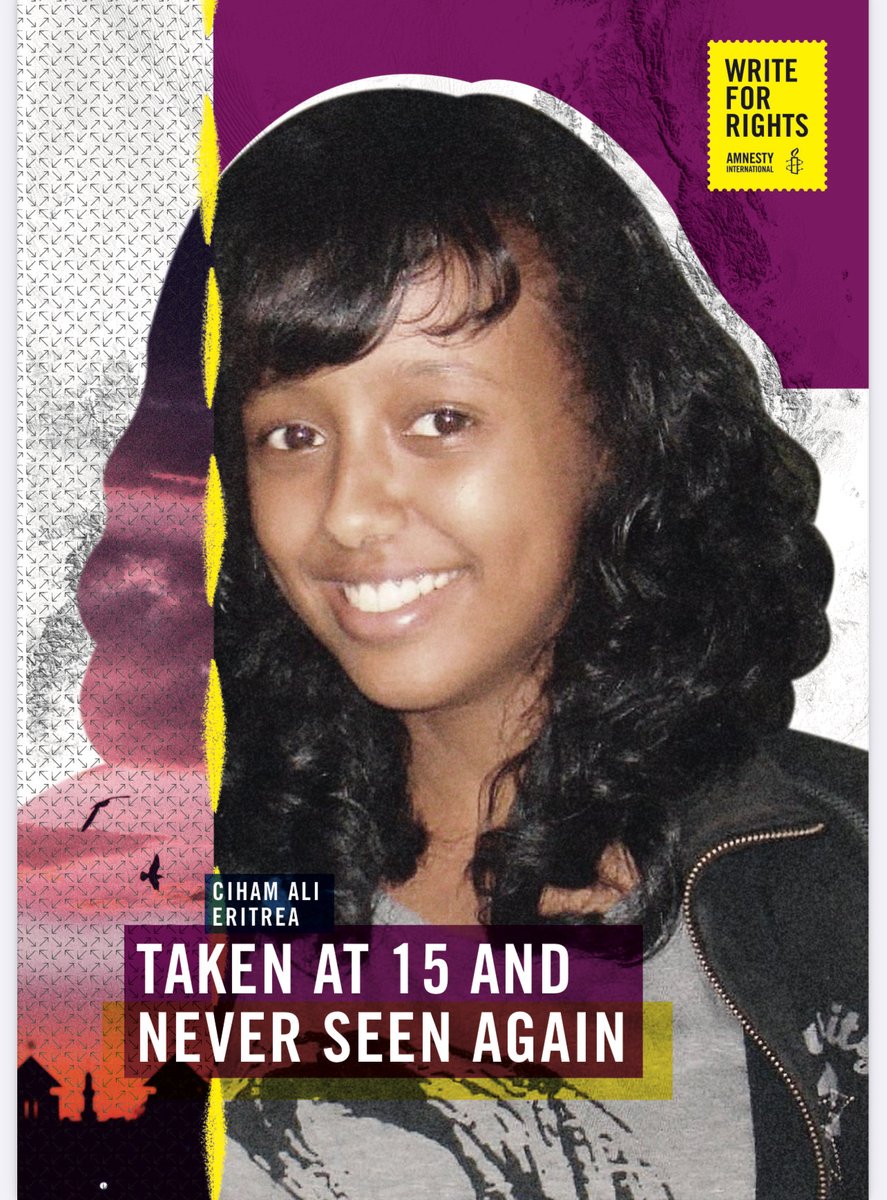teweld6480's tweet photo. #Sophia Tesfamariam has been a staunch supporter and representative of the repressive regime in Asmara, known for its systemic human rights abuses, including the #conscription of minors and the enforced disappearances of children such as #Siham Ali Abdu, who was abducted at the age of 15 and has remained missing for over a decade.#Eritrean_Justice_Seekers
#EritreanTransnationalRepression
#Eritrean
