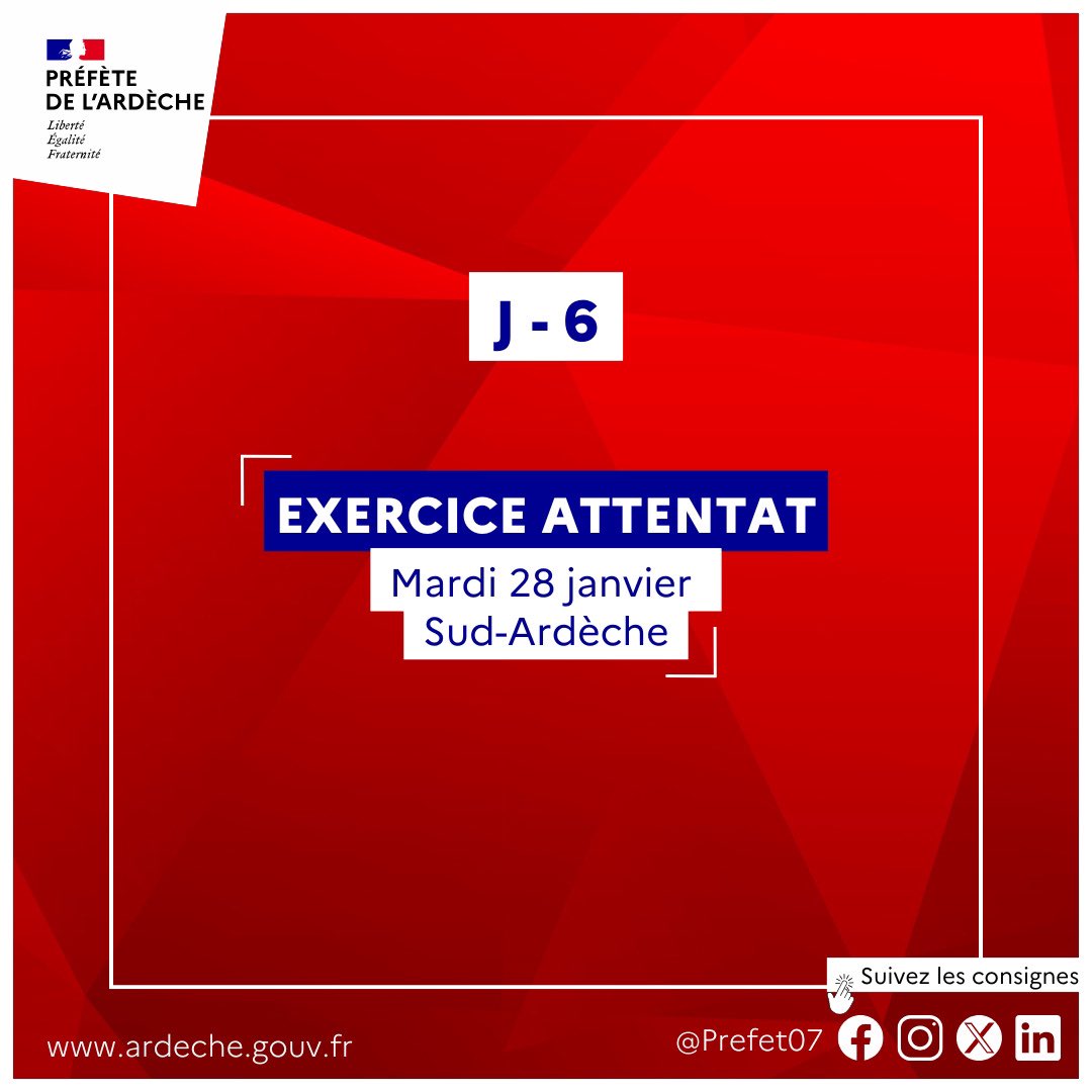 Préfet de l'Ardèche tweet media