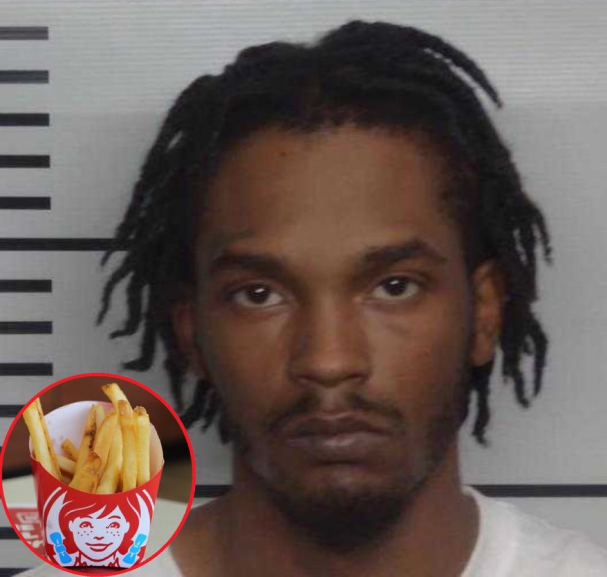 DailyLoud's tweet photo. A man has been arrested and charged for shooting a Wendy’s employee over cold fries 😳🍟 https://t.co/dSjrEZ00EI