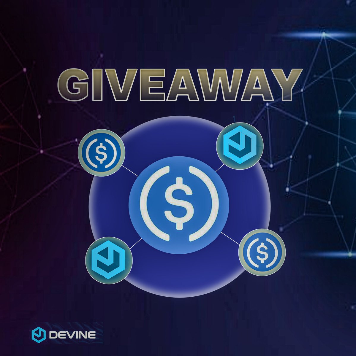 fomolntern's tweet photo. MASSIVE GIVEAWAY ALERT! 😎💰

We're teaming up with @DevineProtocol to bring you an epic giveaway!

Devine is pioneering prediction markets on SUI and we'll be giving away $50 in $SUI or $USDC to 4 LUCKY WINNERS!

1. LIKE & REPOST this tweet
2. FOLLOW @DevineProtocol
3. Tag a friend & COMMENT with your $Sui addresses