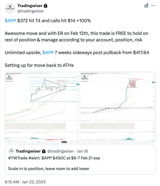 afortunetrading's tweet image. #managing existing trades today and took entry on 2 positions 

Market making new ATHs #SPX $SPX 
$NDX still looks good for potential ATHs 

$APP $META $NFLX $CAVA $GS paying good after waiting for days/weeks in position 

#tradingwiser #community #dont #miss #opportunities