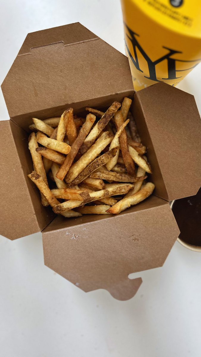 2025 ins: Hand cut, skin on, cooked to order perfect fries every time from NYF! 😋 

What’s on your 2025 “ins” list?