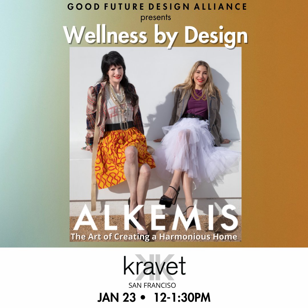 SFDesignCenter's tweet image. Join the GFDA at the Kravet Showroom tomorrow for a special presentation from Alkemis! #sfdc #interiordesign #wellness