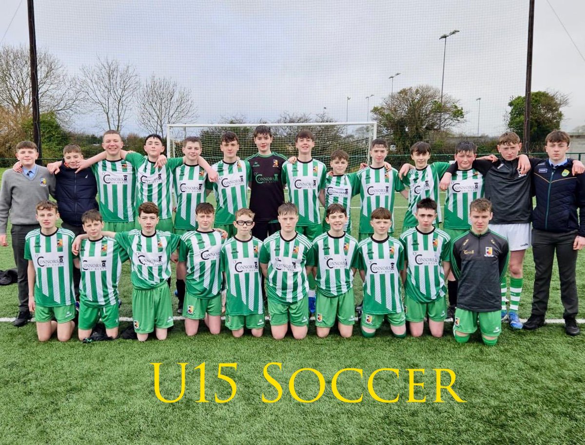 St. Patrick's S.S. (@ststpatricksss) on Twitter photo Well done to our U15 soccer team who overcame Tarbert Comprehensive School this afternoon in the first round of the Kerry Schools Competition Well done to our U15 soccer team who overcame Tarbert Comprehensive School this afternoon in the first round of the Kerry Schools Competition