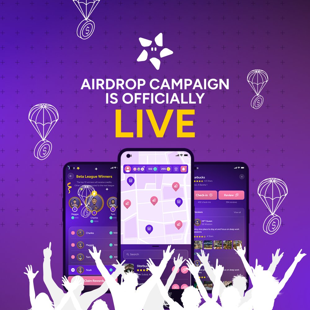 🚨ATTENTION EVERYONE: as a co-founder of @WeRate_Official I'm super proud to announce we are now beta testing our app!! Our team worked very hard and delivered. You can now download the weRate app via the App Store and Google Play.

THE AIRDROP CAMPAIGN IS ALSO LIVE and there's