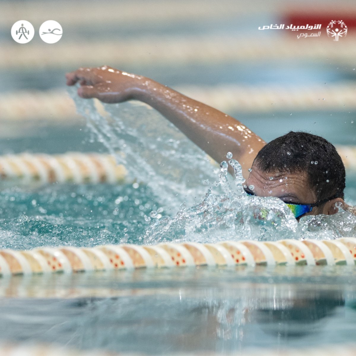 saudiarabiaso's tweet photo. انطلقت أولـى مسابقات عام ٢٠٢٥!👏🏼🏊‍♂️

بمشاركة ٥٠ لاعب ولاعبة يمثلون ١٤ نادي في المسابقات الوطنية للأولمبياد الخاص للقوة البدنية والسباحة بالرياض.
#الأولمبياد_الخاص_السعودي https://t.co/SxGBQJBSde