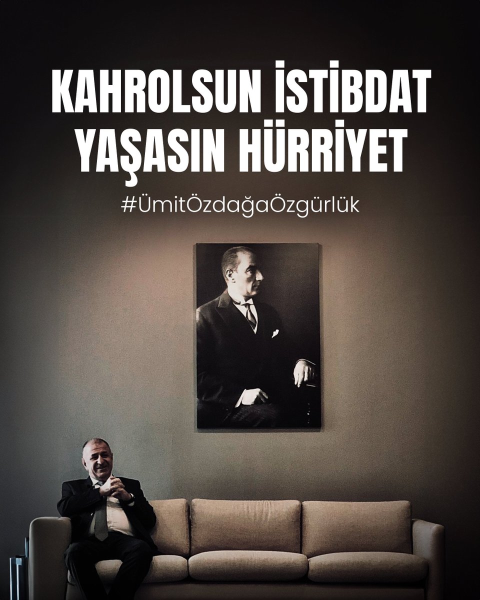 Bozkurt dört duvara sığmaz! 

#ÜmitÖzdağaÖzgürlük