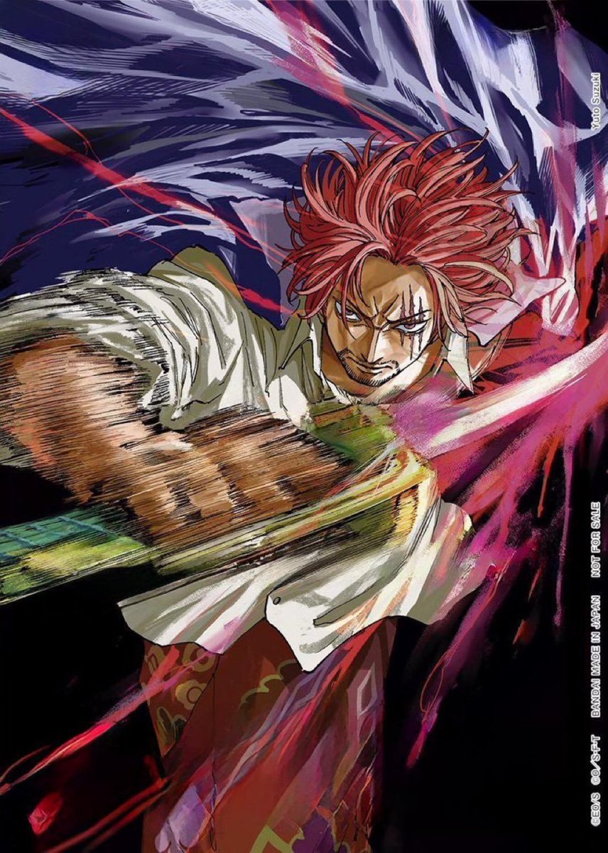 PookiePiece's tweet image. Shanks by Sakamoto days author Yuto Suzuki