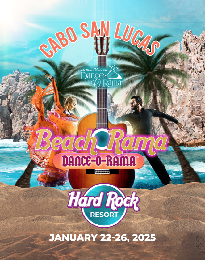 Today, we start dancing under the Cabo sun, bringing rhythm, passion, and weeks of preparation to this stunning paradise! 🌞🌊 Arthur Murray International wishes all of our dancers the best of luck during the competition! 🌴✨
Share your photos and videos using #BeachDOR2025