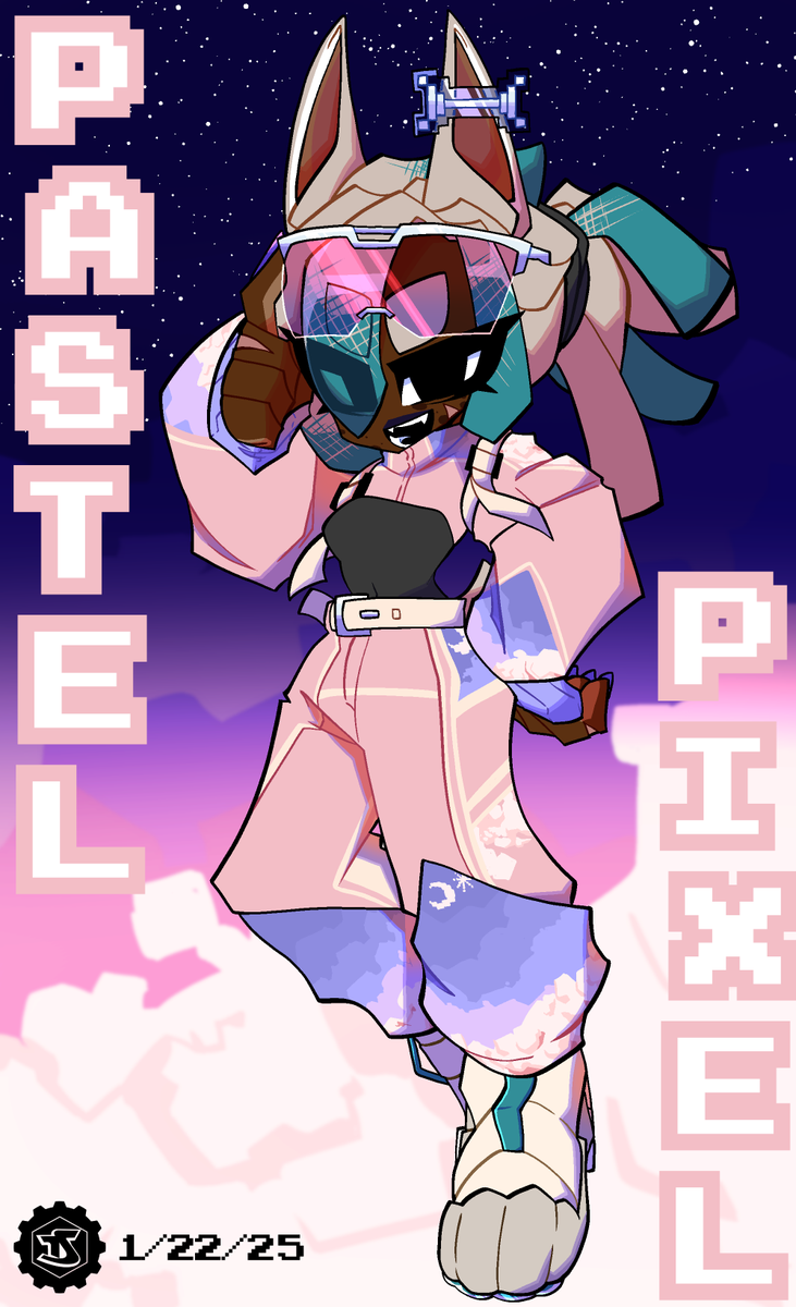DieselTTV's tweet photo. PASTEL PIXEL RACING ☁💜✨
#DieselDraws https://t.co/3kBHWZCwpJ