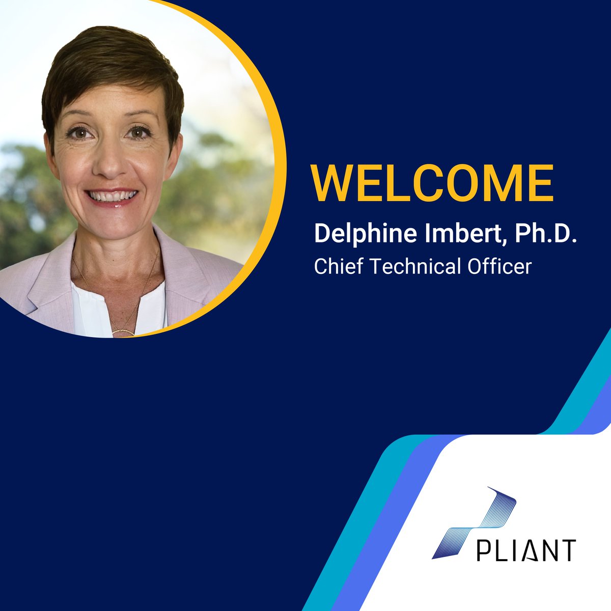 We’re thrilled to welcome Dr. Delphine Imbert as our new Chief Technical Officer! She brings a wealth of experience in CMC technical operations and joins at a pivotal time as we advance bexotegrast towards commercialization. Learn more about Dr. Imbert: ir.pliantrx.com/news-releases/…